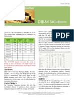 DBLM Solutions Carbon Newsletter 13 Aug 2015