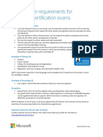 Identification (ID) Requirements: Updated September 2014