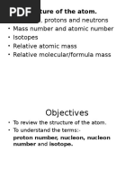 The Structure of the Atom- Portal