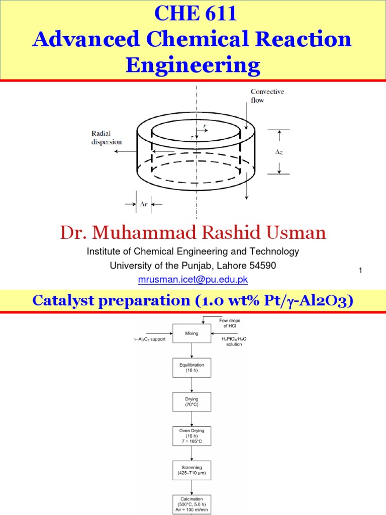 Advanced Chemical Reaction Engineering | PDF | Chemical Reactor | Catalysis