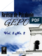 Revista de Psicología GEPU 5 (2)