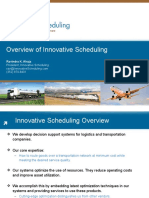 Innovative Scheduling Overview
