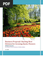 Download Business Proposal for New Flower Business by abhijitsamanta1 SN29501088 doc pdf