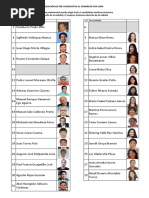  Pre-candidatos Al Congreso Por Lima