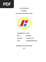 Download Makalah Matriks Semester 1 by ariputra SN295012648 doc pdf