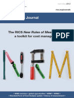 RICS Journal Construction Apr May 2012