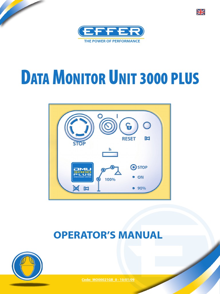 EFFER CRANE Dmu 3000 Plusmanual Crane (Machine) Electrical Connector