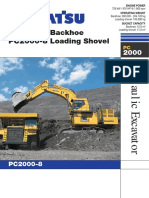 PC2000 Bachoe Excavator PDF
