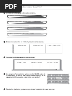 Ficha de Refuerzo Tema 1 Mate 6º