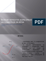 Curs 4.1 Incercari Distructive Beton PDF