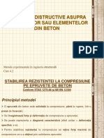 Curs 4.2 Incercari Distructive Beton PDF