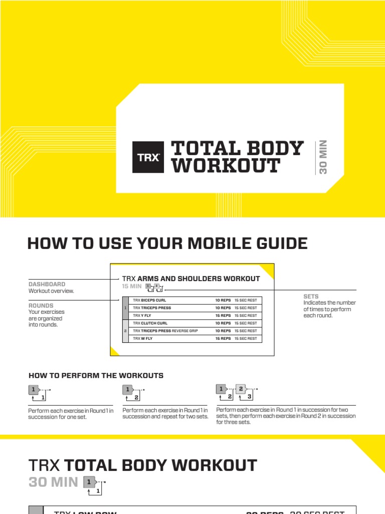Total Body Workout | PDF | Arm | Limbs (Anatomy)