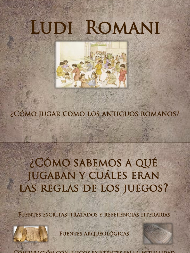 Ludi Romani | PDF | Deportes y actividades al aire libre