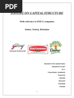 A Study On Capital Structure: With Reference To FMCG Companies