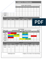 Jadual Waktu Penggal 2015 Aku