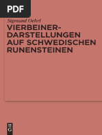 Sigmund Oehrl-Vierbeiner-Darstellungen Auf Schwedischen Runensteinen