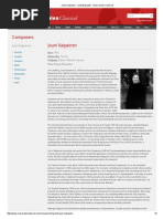 Jouni Kaipainen - Long Biography - Music Sales Classical