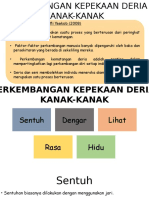 Perkembangan Deria Kanak-Kanak