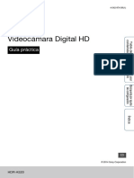 Sony Action Cam HDR AS20 Manual en Español