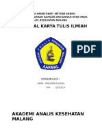 Perbedaan Nilai Hematokrit Metode Mikro Menggunakan Darah Kapiler Dan Darah Vena Pada Mahasiswa Analis Kesehatan Malang