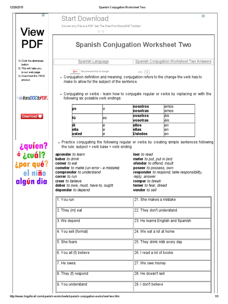 spanish-conjugation-worksheet-two-pdf-grammatical-conjugation