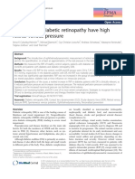 Patients With Diabetic Retinopathy Have High