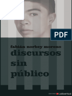 Discursos Sin Publico - FABIAN NORBEY MORENO