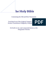 Bible King James Version Religion Christianity