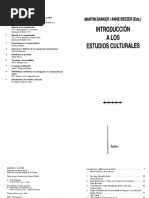 Barker Martin y Beezer Anne Eds. Introducción A Los Estudios Culturales