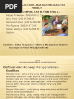 Download PENGENDALIAN KUALITAS DAN RELIABILITAS PRODUK by Anonymous rI4W6ob SN295042501 doc pdf