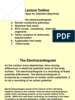 ECG Lecture Outline Guide