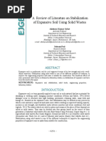 Download A Review of Literature on Stabilization of Expansive Soil Using Solid Wastes  by bkollarou9632 SN295045943 doc pdf
