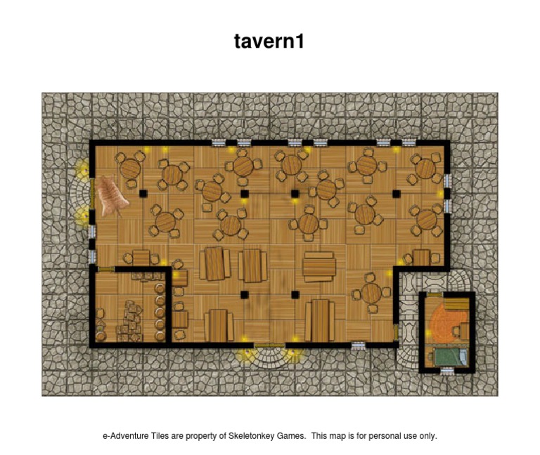 Tavern1: E-Adventure Tiles Are Property of Skeletonkey Games. This Map ...