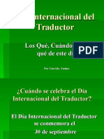 Dia Internacional Del Traductor