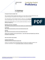 168582 Cambridge English Proficiency Cb Sample Test PDF