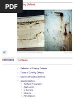 Coating Damage and Defect Types | PDF | Paint | Rust