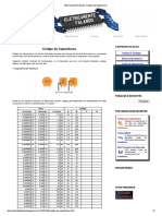 Eletricamente Falando - Código de Capacitores