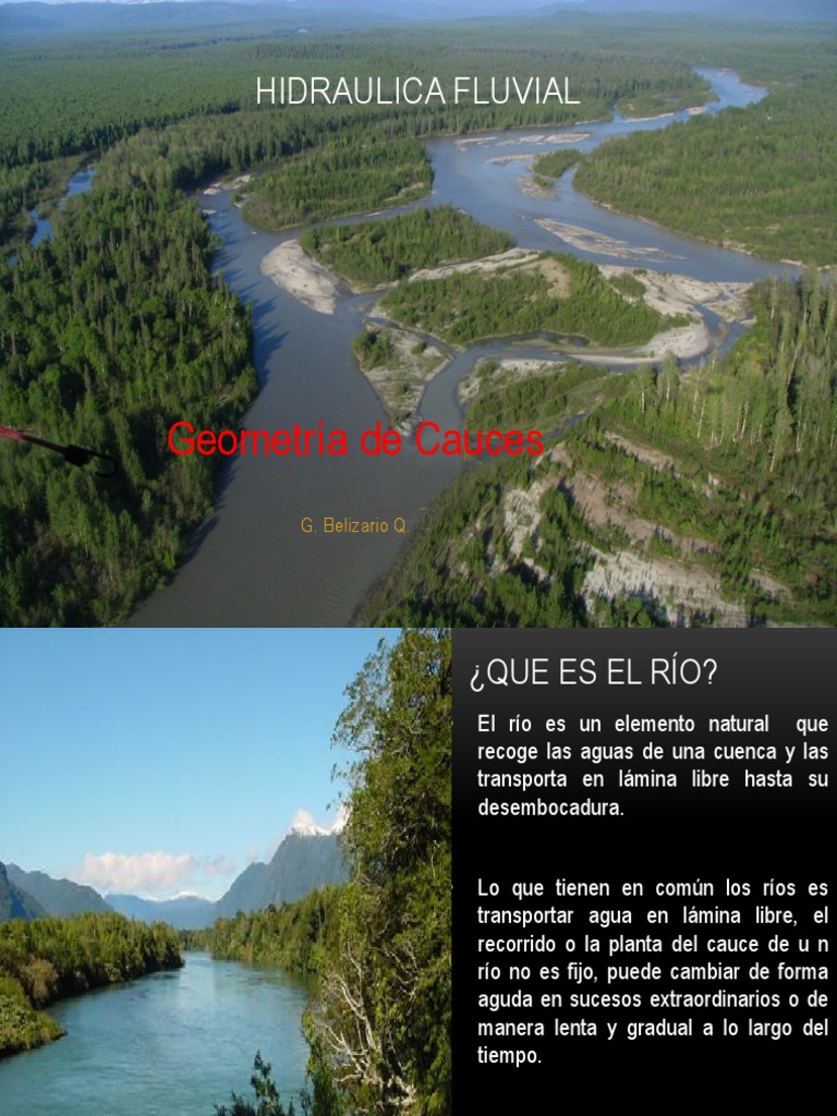 Dinámica y Depósitos Fluviales | PDF | Río | Valle