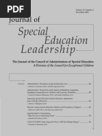 Burnout Among Special Education Teachers