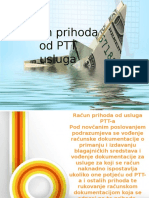 Prihodi Od PTT Usluga