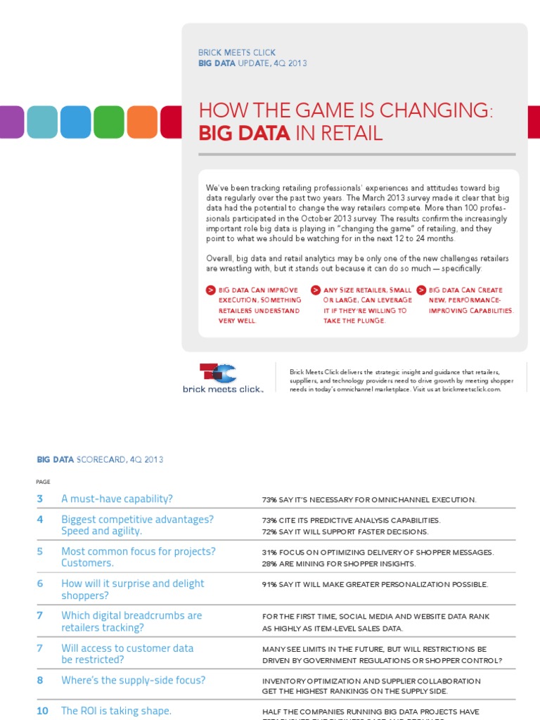 Big Data in Retail | PDF | Big Data | Retail