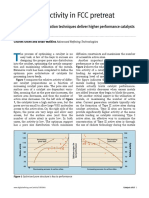 Increased Activity in FCC Pretreat - ART