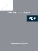 Feminismo, Género e Igualdad