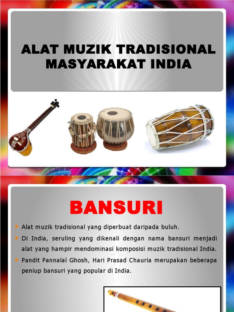  Alat  Muzik  Tradisional  Masyarakat India 