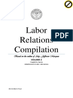 Labor Relations Compilation Summary