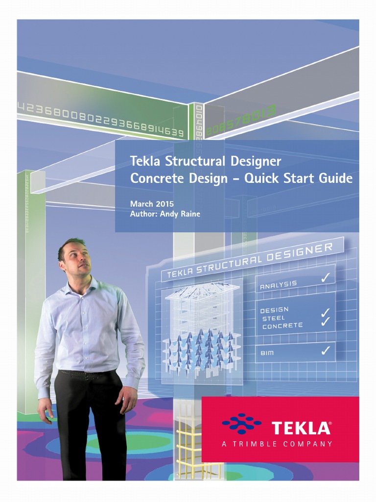 Tekla Structural Designer Quick Start Guide For Concrete | PDF
