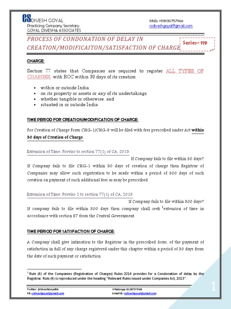 Process for Condonation of Delay Justice Crime & Justice