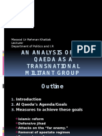 An Analysis of Al-Qaeda as a Trasdnsnational Militant