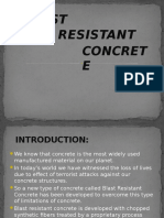 Blast Resistant Concrete