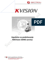 Podešavanje HikVision DDNS Servisa - Uputstvo